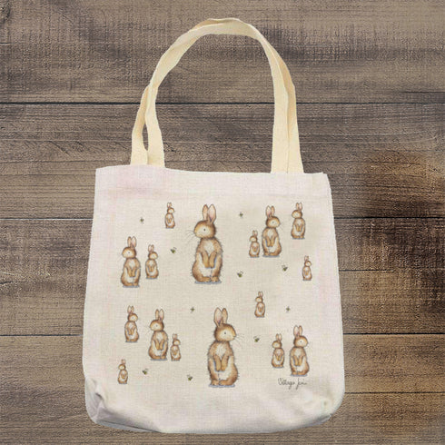 Bunny Montage Tote Bag